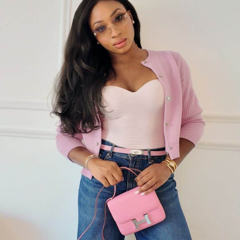 hermes constance 18 bag 5p pink